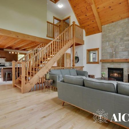 Chalet A-Evasion- Holidays & Spa Petite-Riviere-Saint-Francois Bagian luar foto