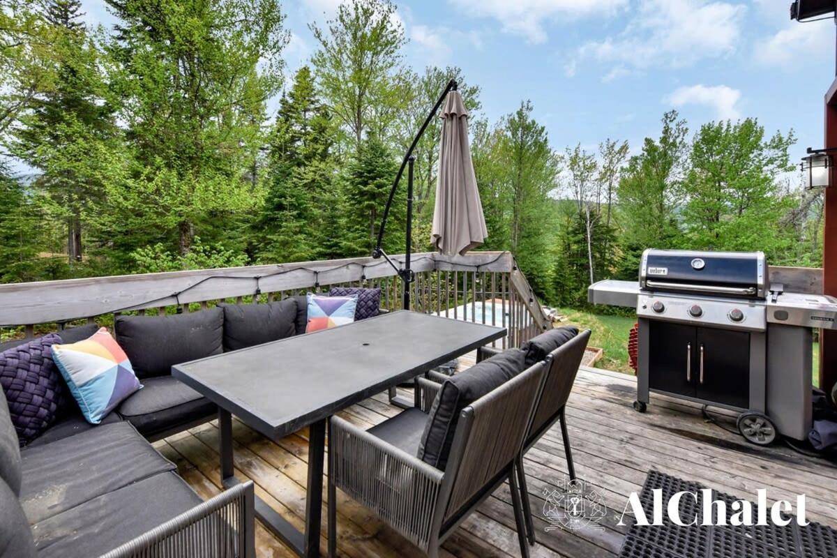 Chalet A-Evasion- Holidays & Spa Petite-Riviere-Saint-Francois Bagian luar foto