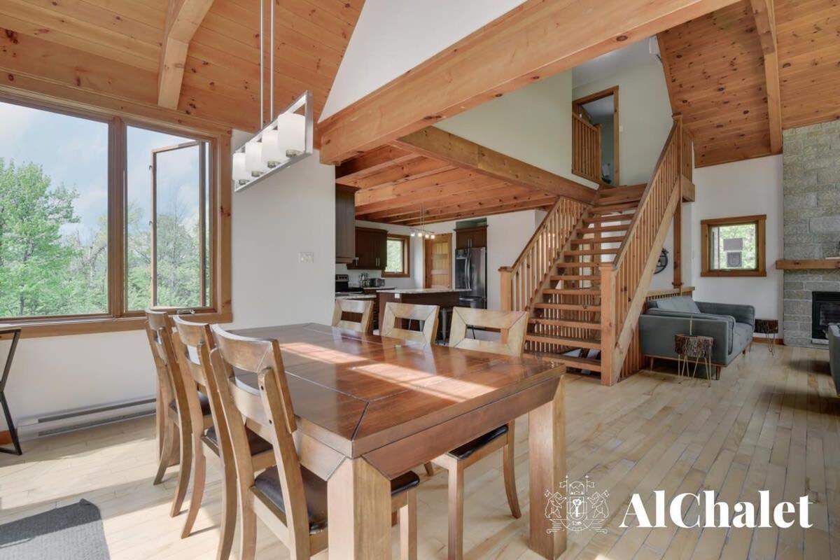 Chalet A-Evasion- Holidays & Spa Petite-Riviere-Saint-Francois Bagian luar foto
