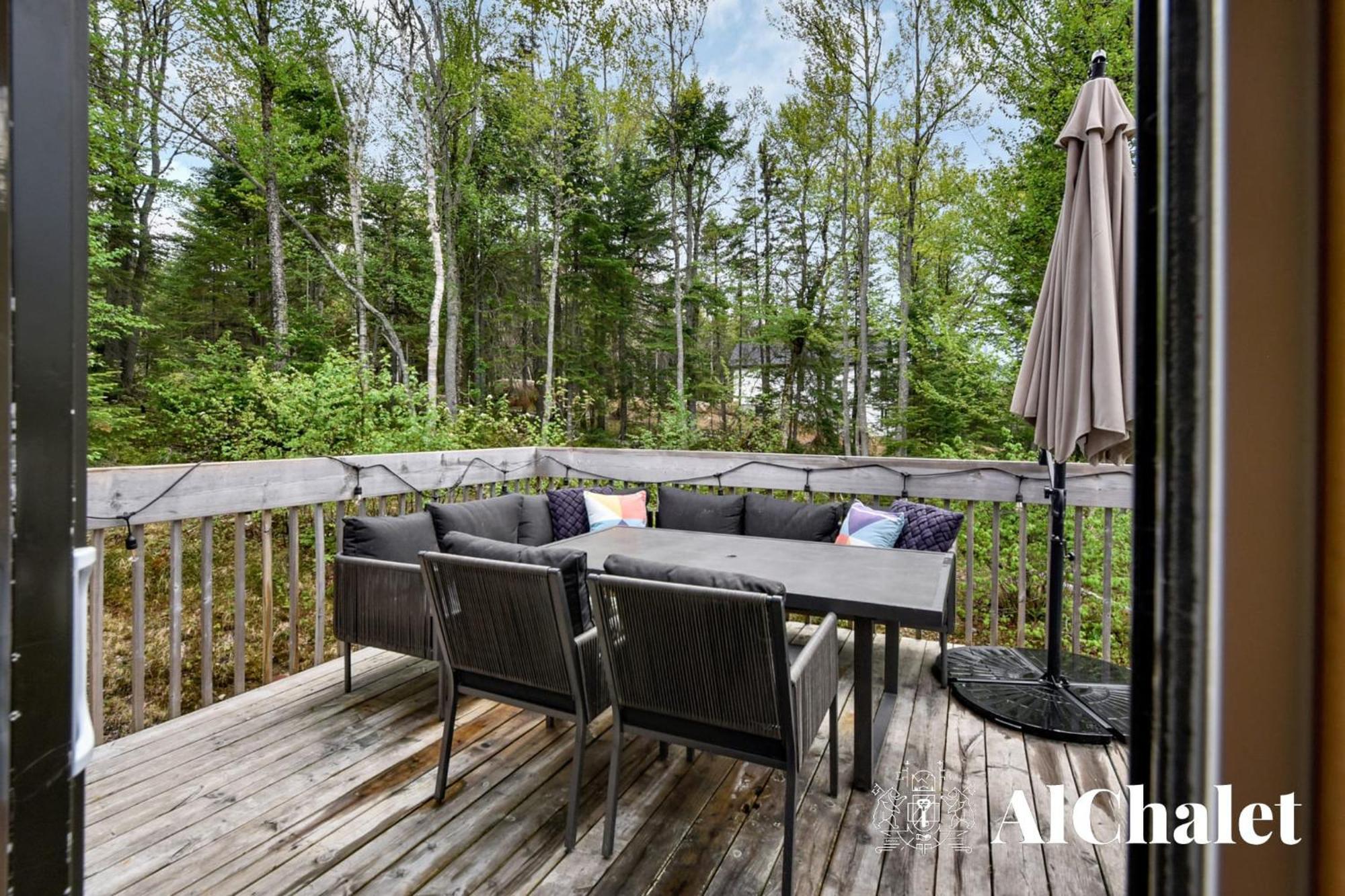 Chalet A-Evasion- Holidays & Spa Petite-Riviere-Saint-Francois Bagian luar foto